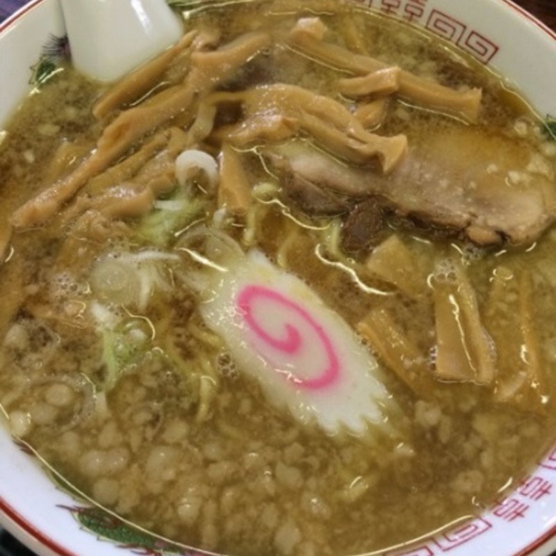 こってり中華
穂先メンマトッピング(花やラーメン )