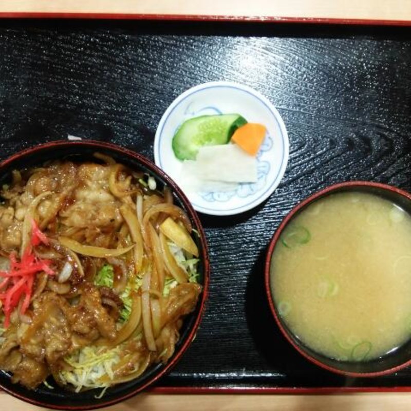 豚しょうが焼き丼(花や)
