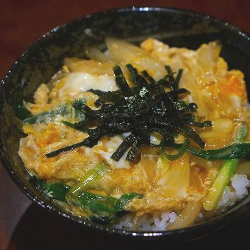 卵とじ丼(花月うどん)