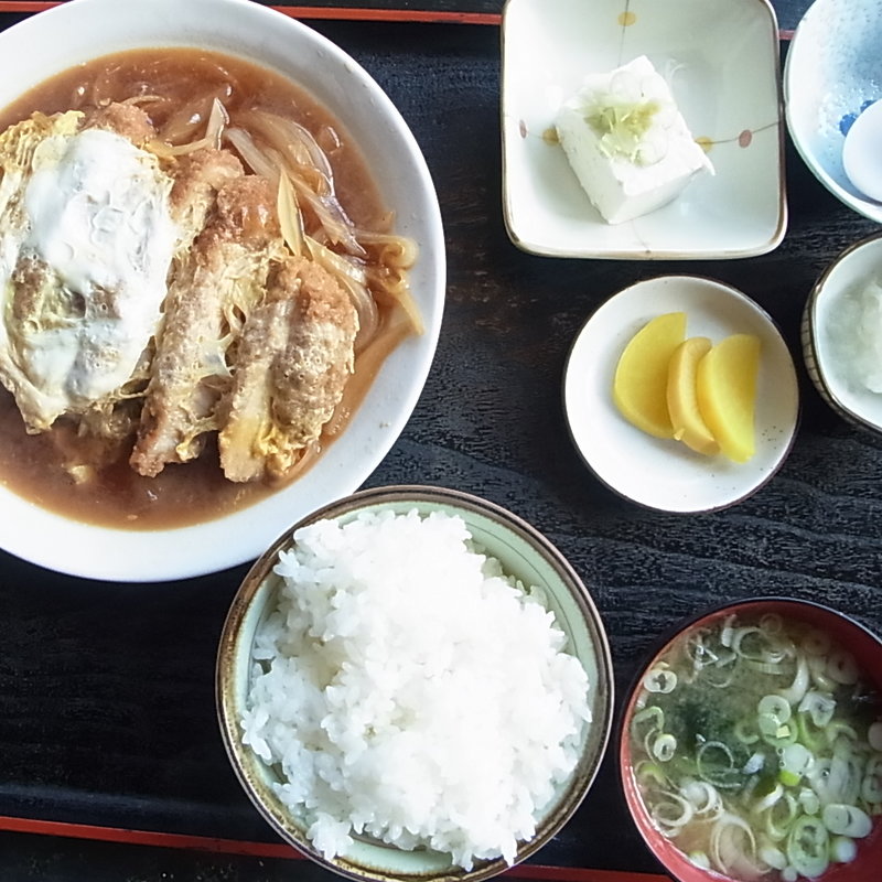 カツ丼定食(花月庵 中原店 )
