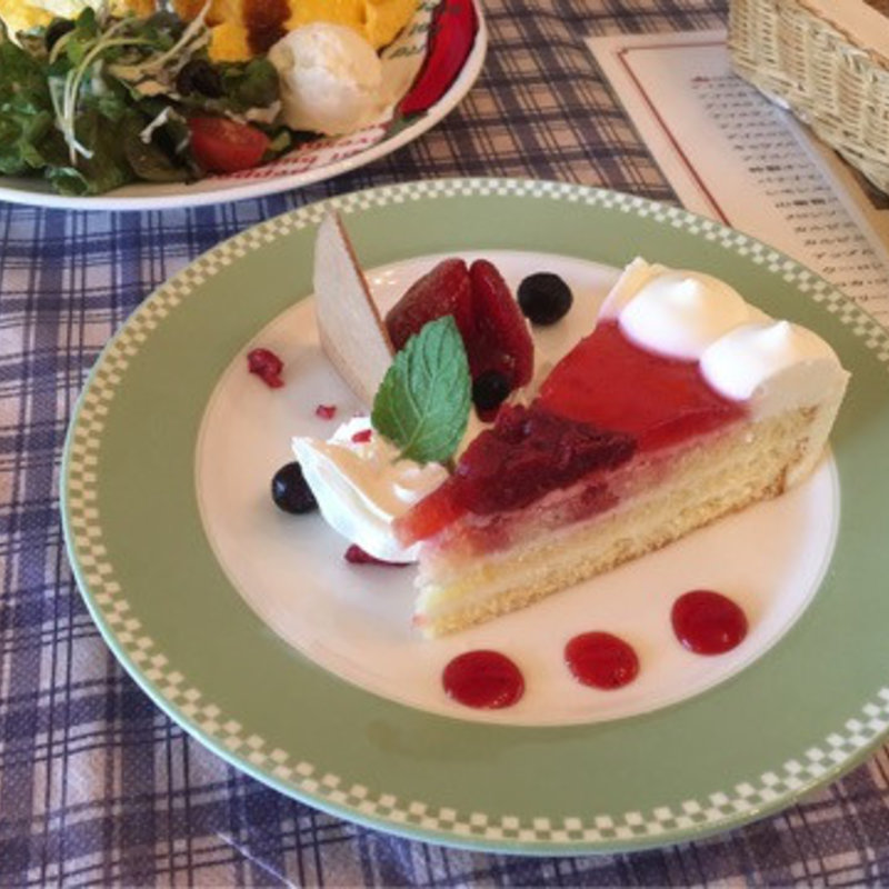 ケーキセット(花薄荷 （はなはっか）)