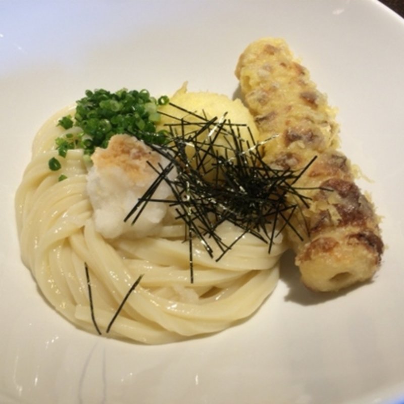 ちく玉天ぶっかけ(花雷 )