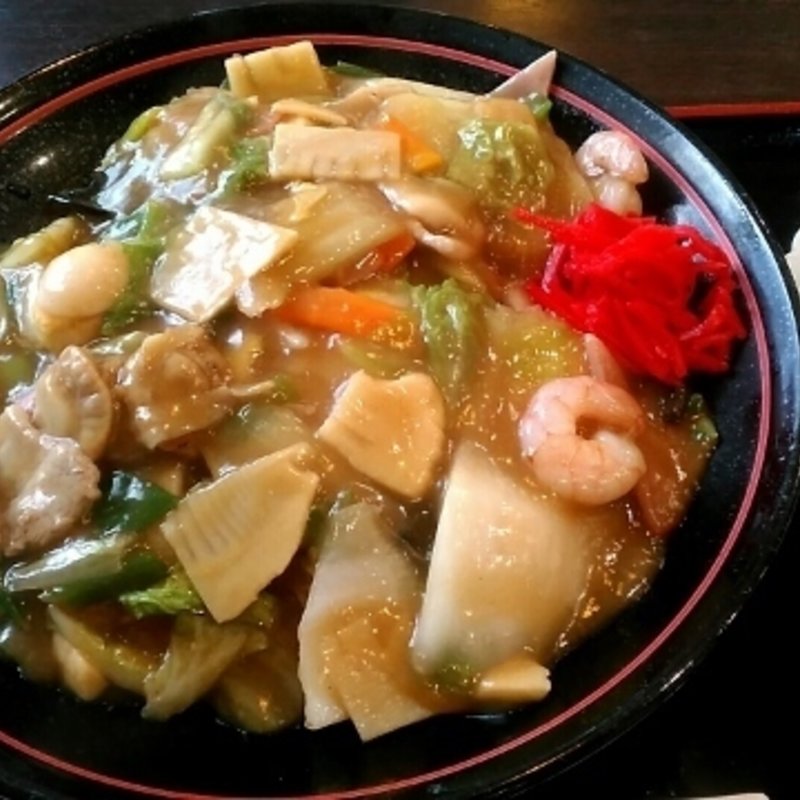 あんかけ焼きそば(苗穂通り しあわせ食堂 )