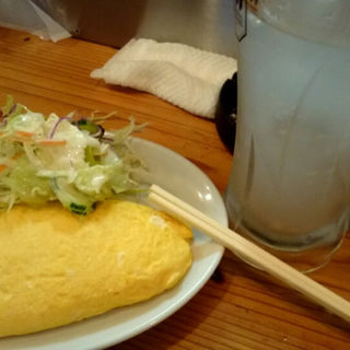 手焼きオムレツ(英洋軒 姫路駅前店)