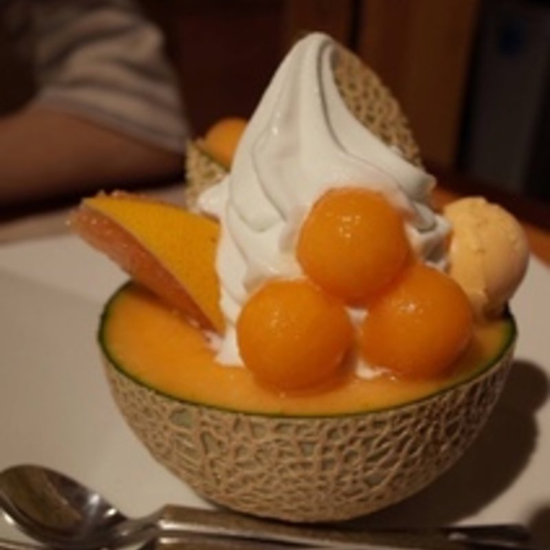 そのままメロン(茨城マルシェ Restaurant&Bar)