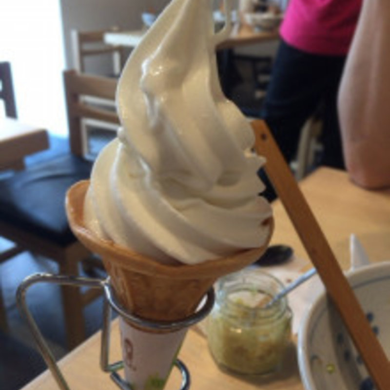 ソフトクリーム(茶ぶ釜 )