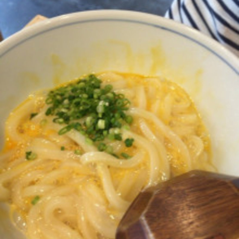 釜たまうどん(茶ぶ釜 )