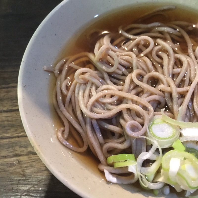 かけそば(カフェドマックス)