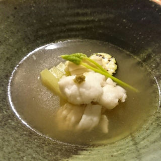 野菜の塩水漬け(茶月斎)