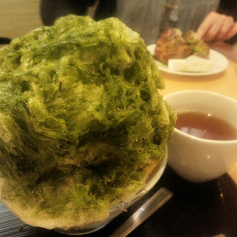かき氷　抹茶(茶遊亭 )