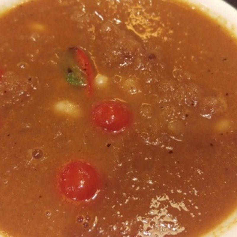 大豆とひよこまめとトマトのカレー大盛り(curry草枕)