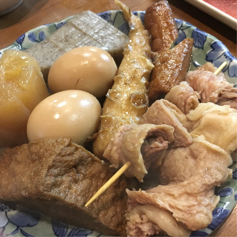 おでん盛り合わせ(さぬきや JR野田店)