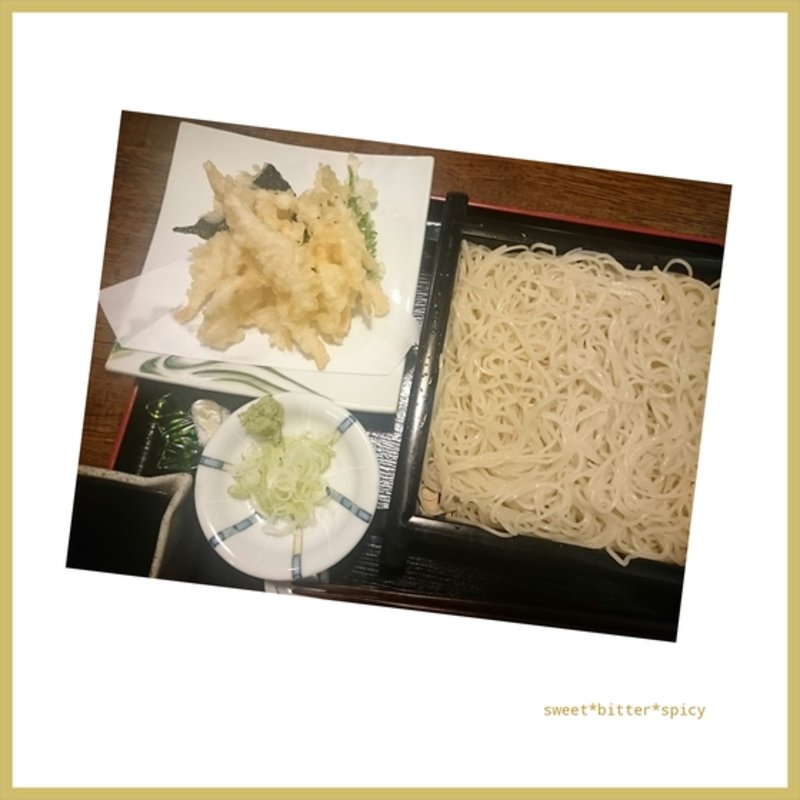 季節限定天ぷらそば(荒又 )