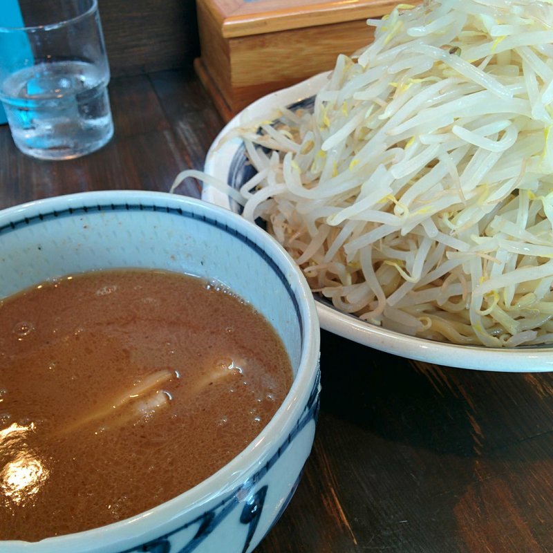 梅塩つけ麺(荒海 - あら炊き豚骨)