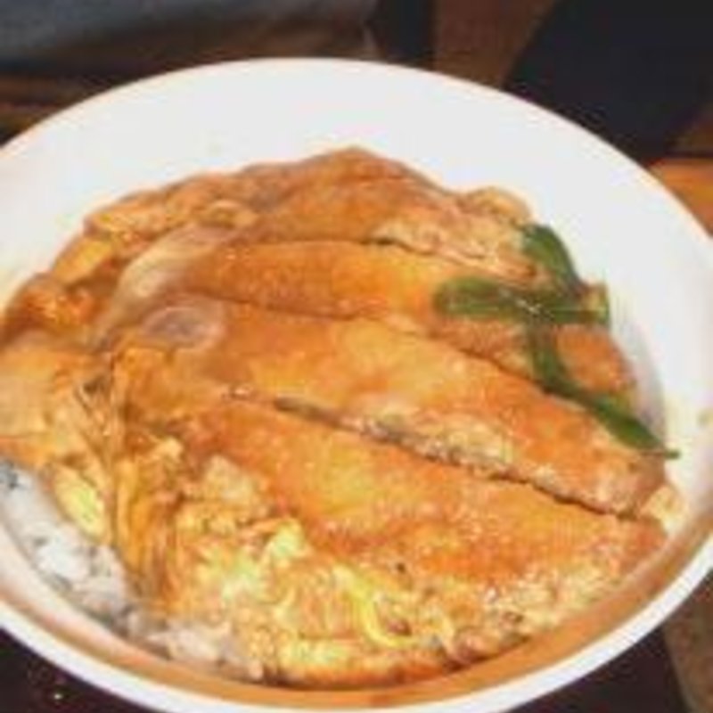 かつ丼セット　温そば付(華元)