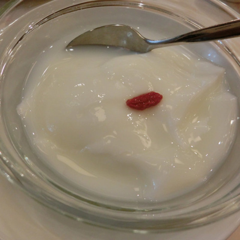 杏仁豆腐(華錦飯店)