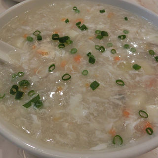 海鮮スープ(華錦飯店)