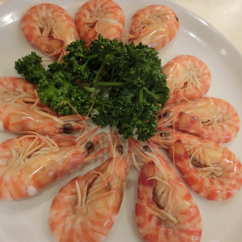 車海老の紹興酒漬け(華錦飯店)