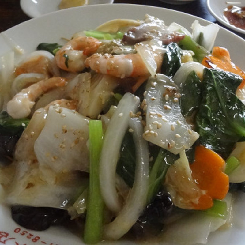 海老焼きそば(広東料理 華香亭(カコウテイ) 本店)