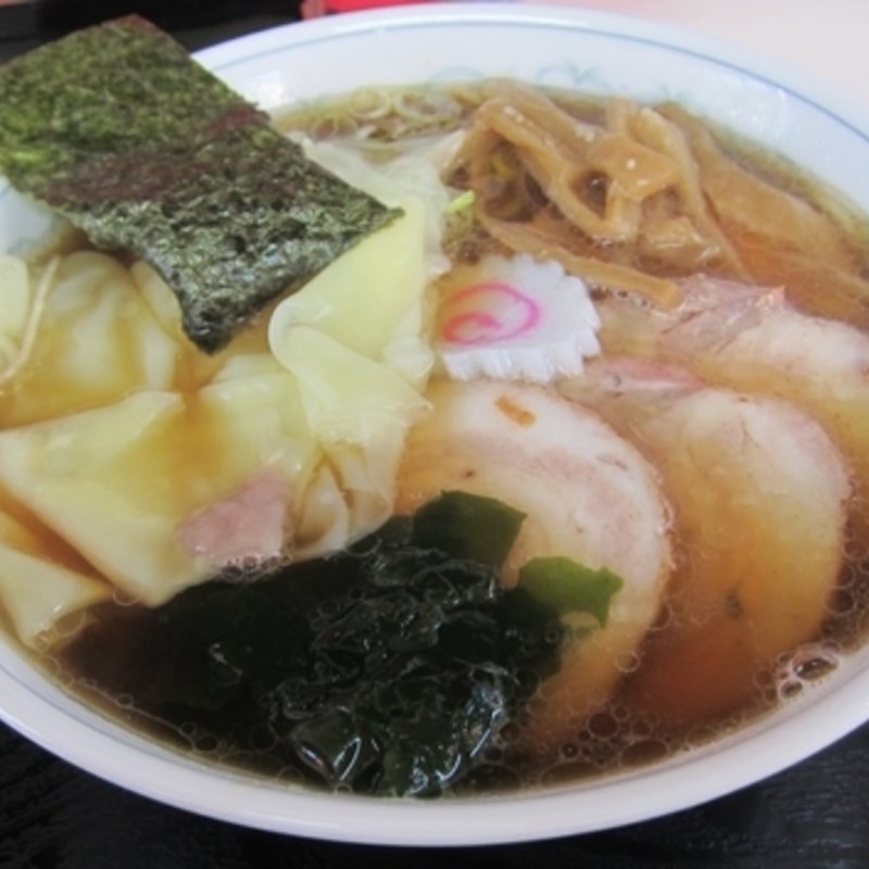 チャーシューワンタンメン(萬来軒)