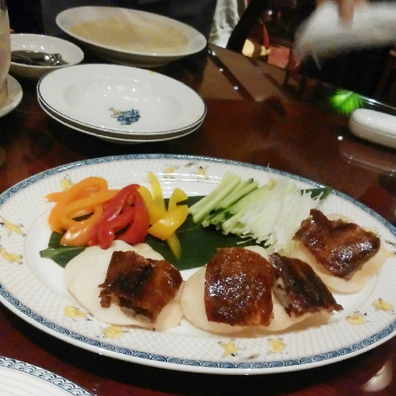 北京ダック(萬珍樓本店)