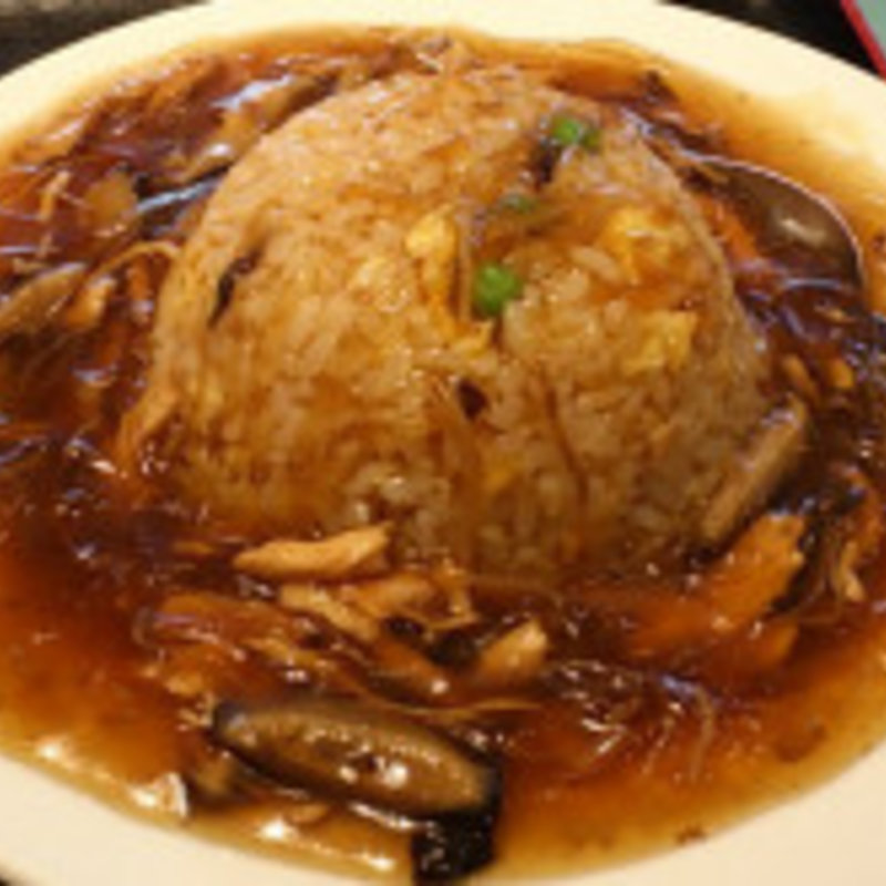 フカヒレあんかけチャーハンセット(萬福大飯店 川崎店)