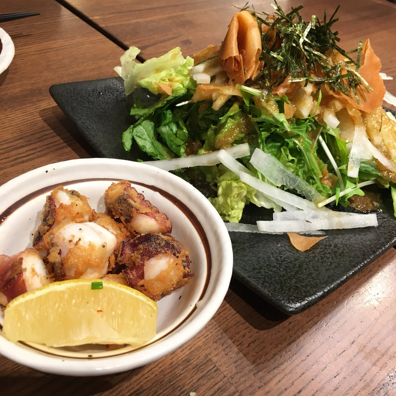 たこの唐揚げ(はいり屋（大釜屋）)