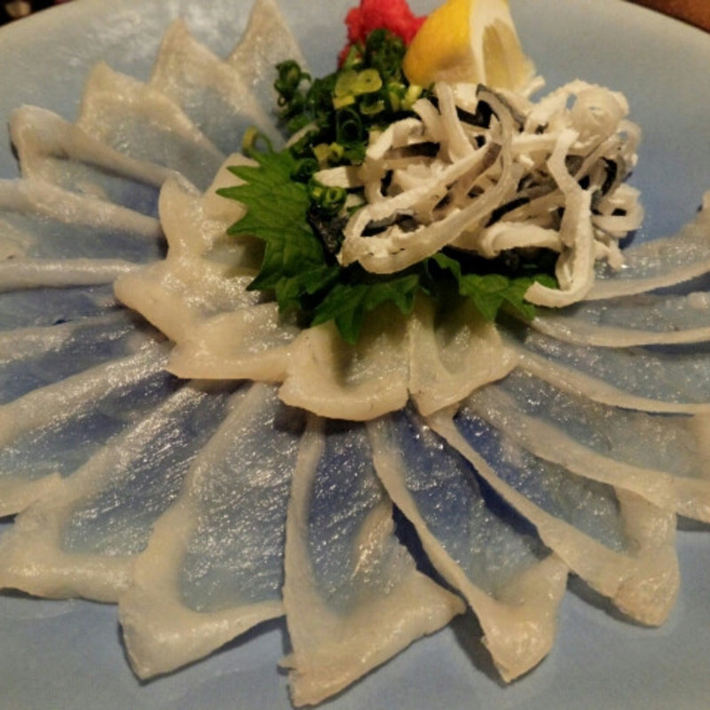 フグ刺し(蒲田 ふぐ一郎 )