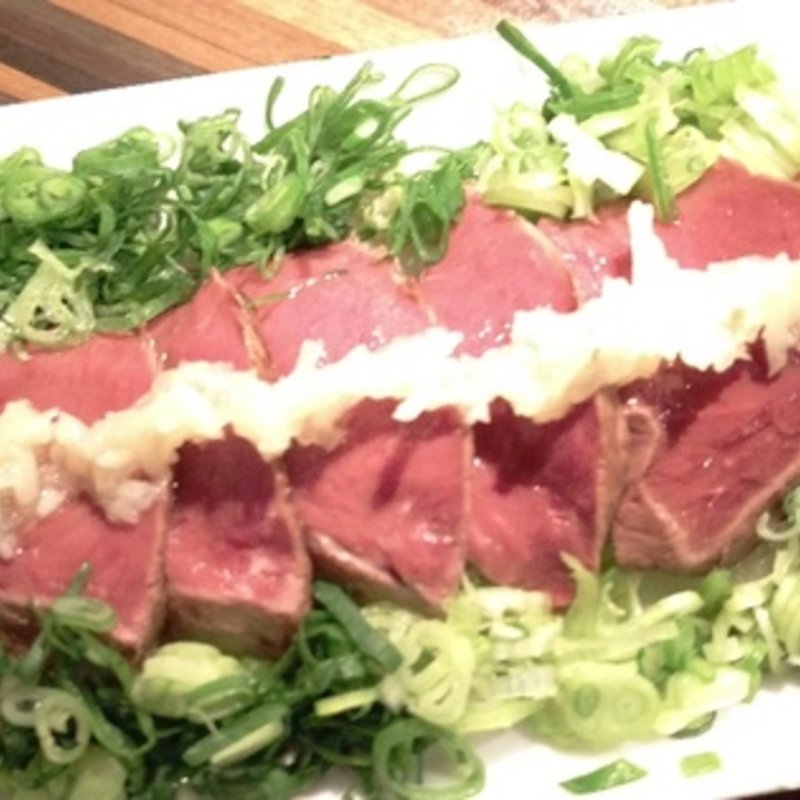 牛ハツたたき(韓の台所 蒲田店)