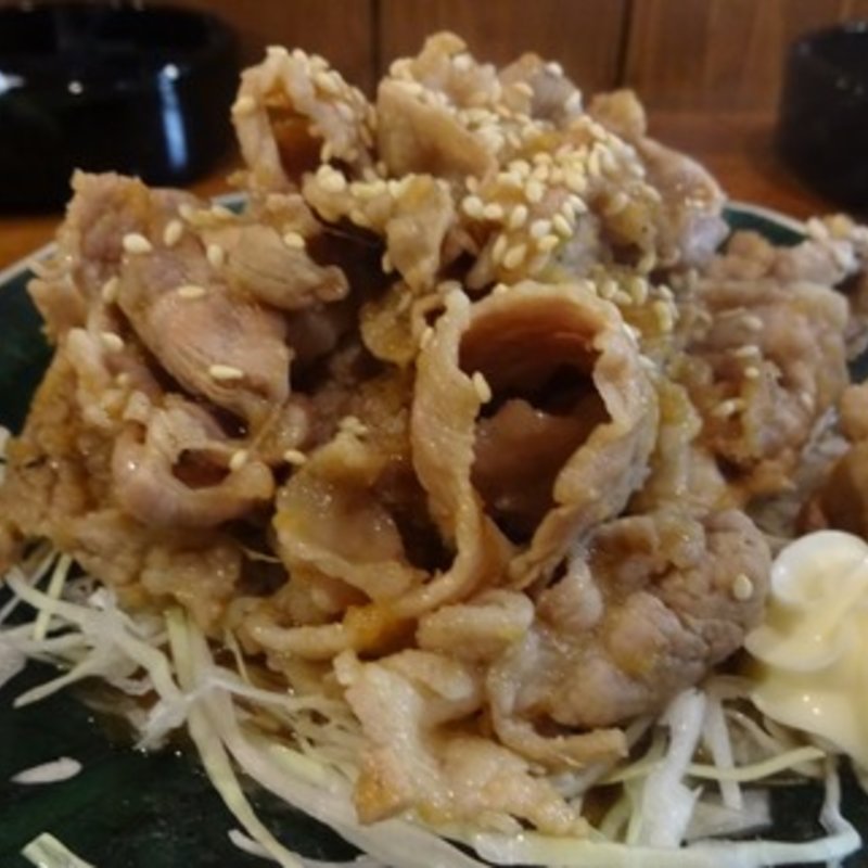 もち豚の生姜焼(蓮ちゃん)