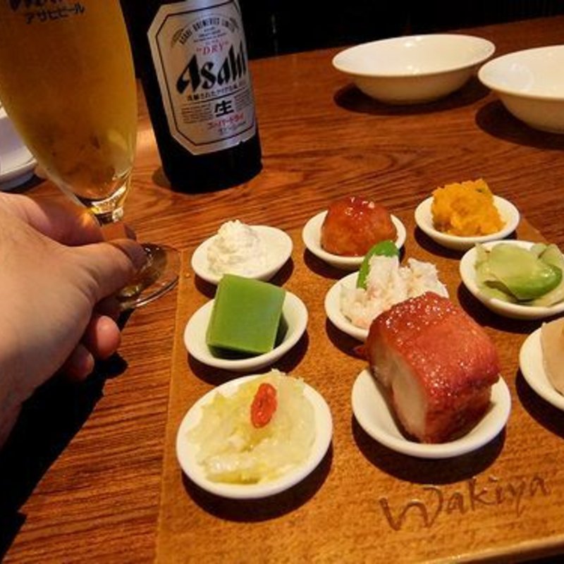 Wakiya特製“九つの喜び”前菜(蓮双庭)