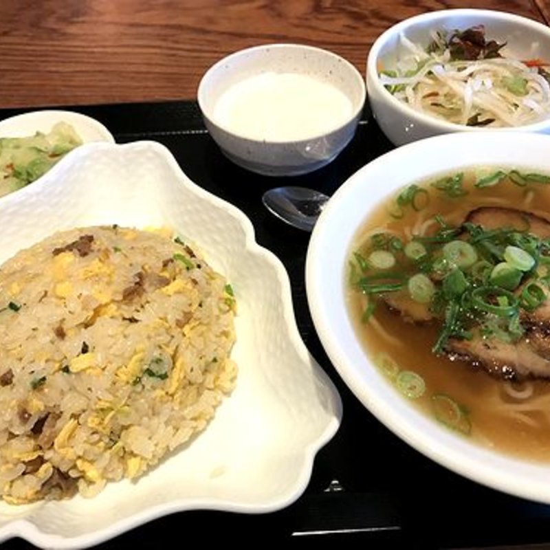 ハーフ＆ハーフランチ(蓮双庭)