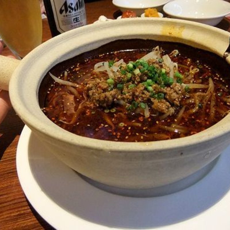 特製辣油と四川花山椒の香り激辛担々麺(蓮双庭)