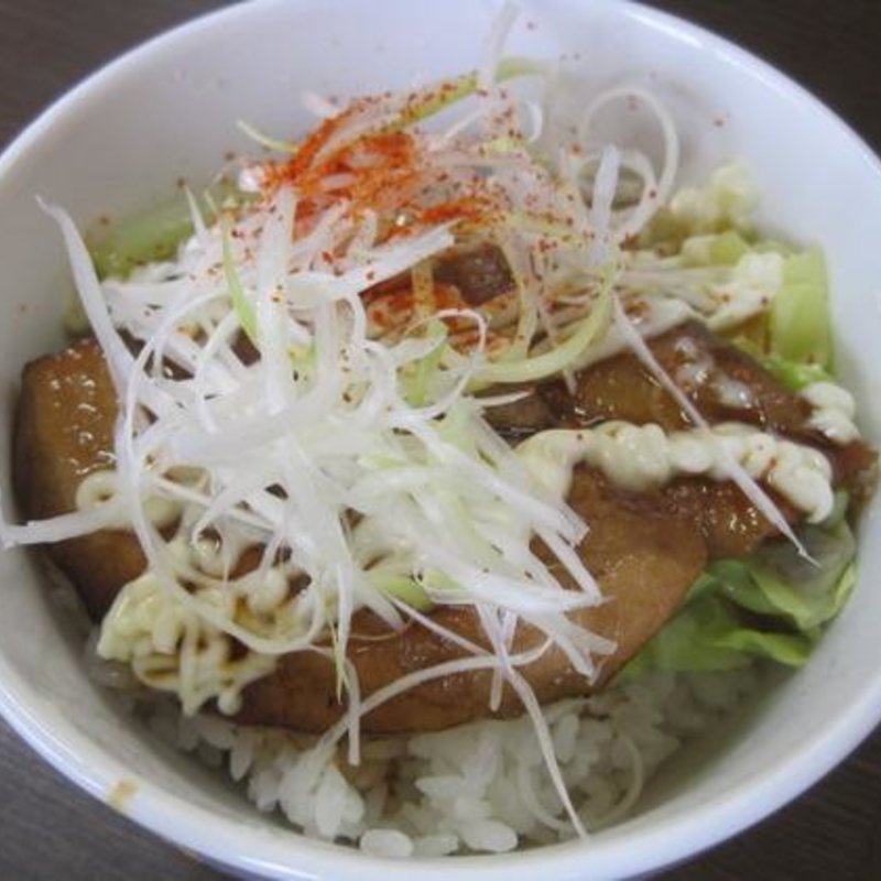 ミニ炙りチャーマヨ丼(蔵八ラーメン亭 東佐沼店 )