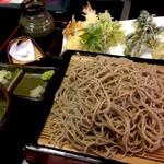 旬の山菜天せいろ