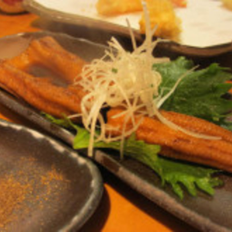 煮穴子(蕎楽亭)