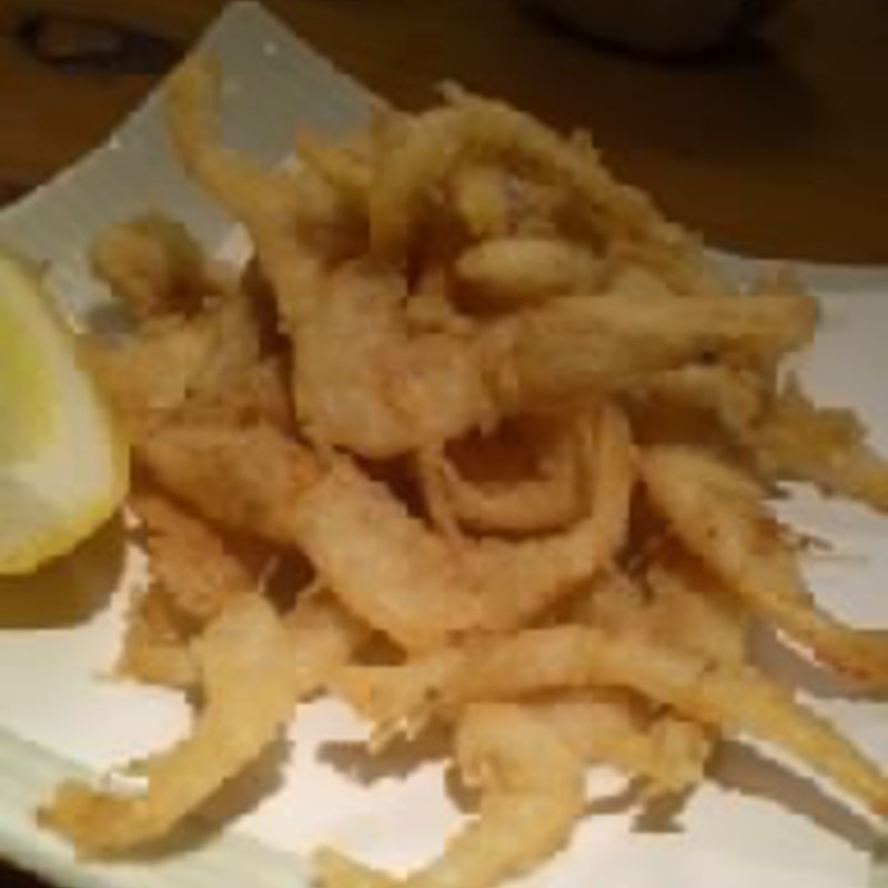 白えびのから揚げ(蕎楽亭)