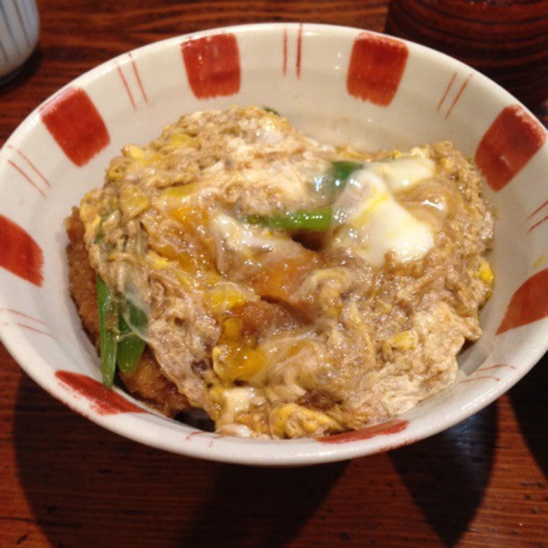 ミニカツ丼(蕎麦・天婦羅 やす竹)