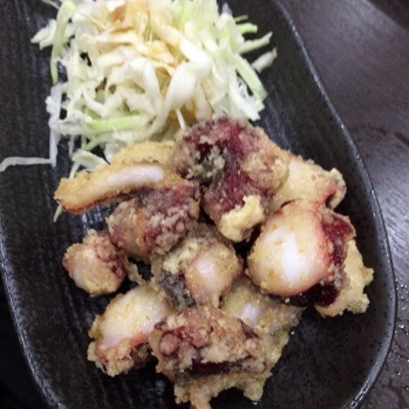 タコの唐揚げ(蕎麦いっきゅう )