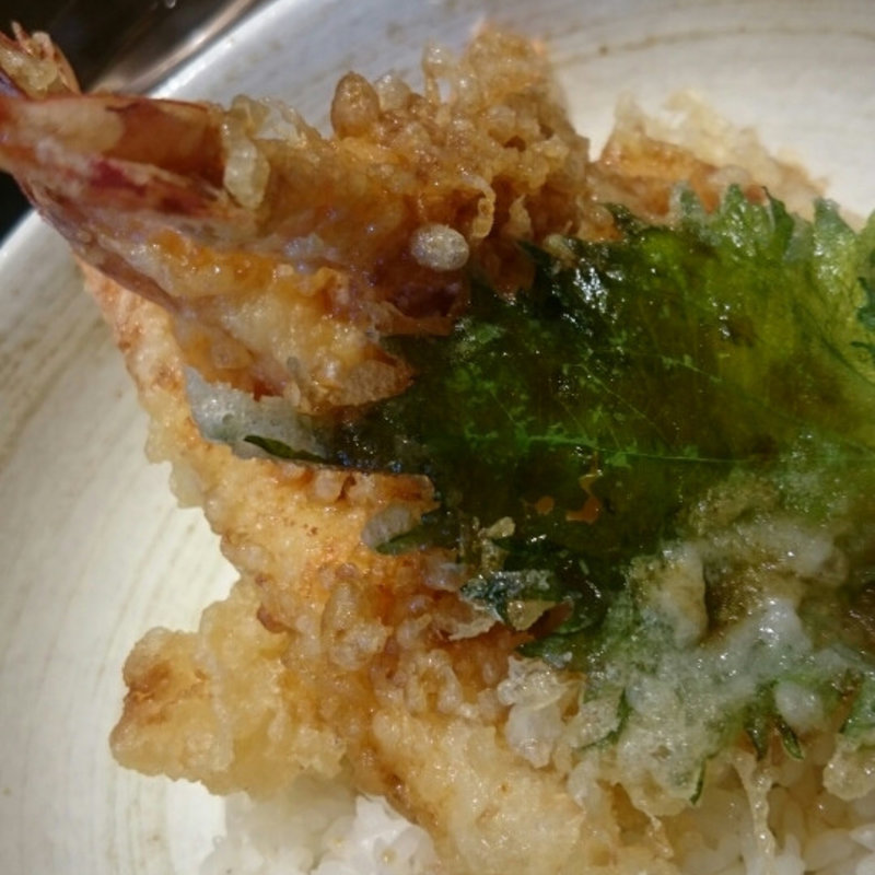 上天丼とせいろ(蕎麦きり みよた)