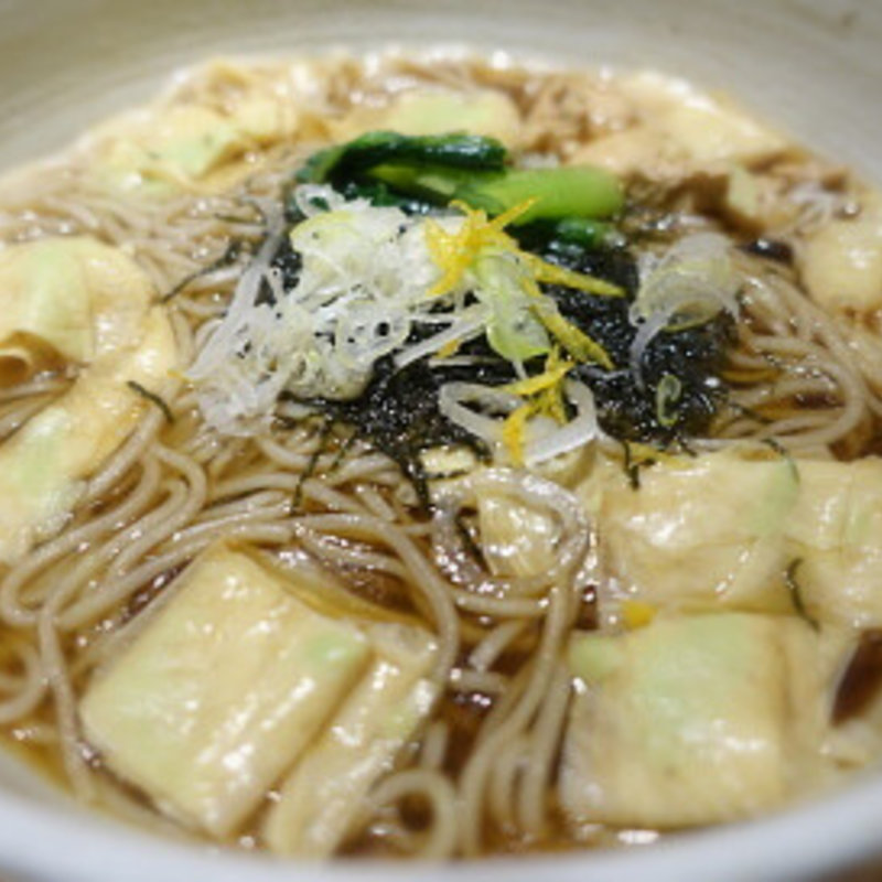 湯葉花巻そば(蕎麦きり みよた)