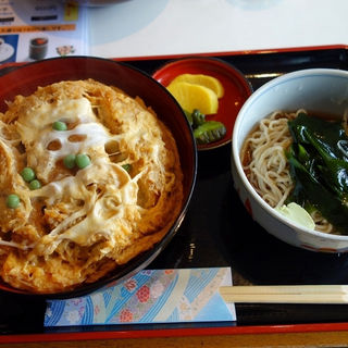 カツ丼ランチ(蕎麦 セイジ)