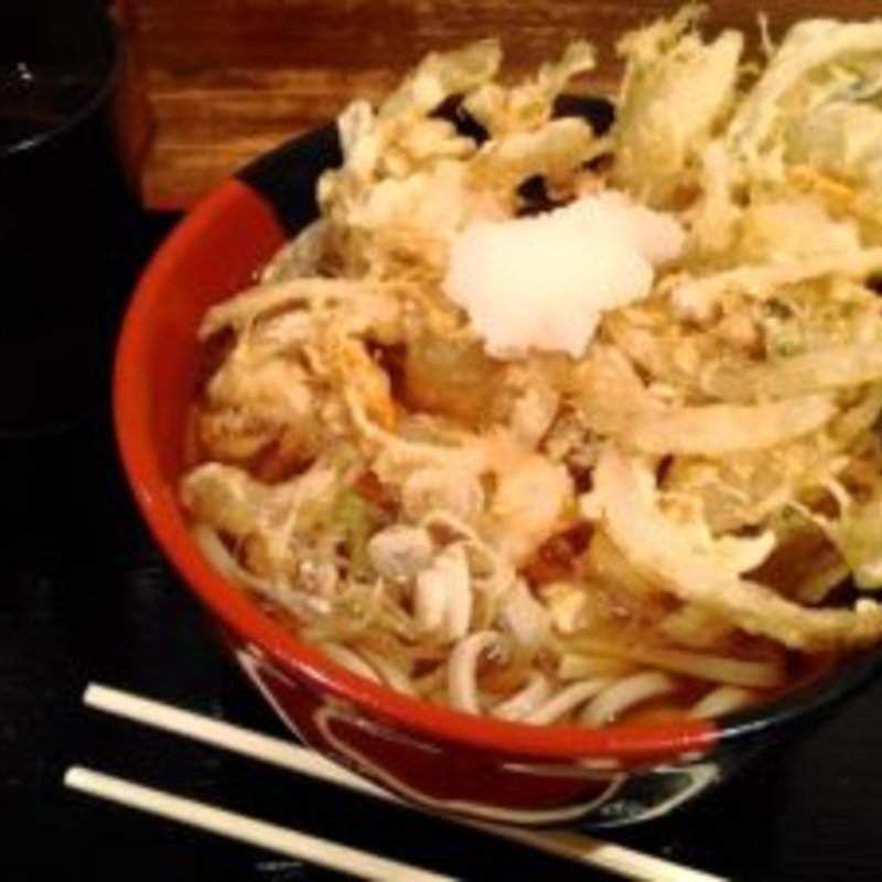 天ぷらそば（温冷）(蕎麦 たかね)