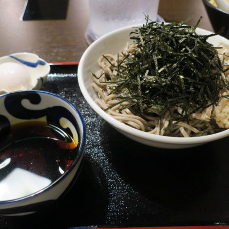 冷たい肉蕎麦(ちばから 渋谷道玄坂店)