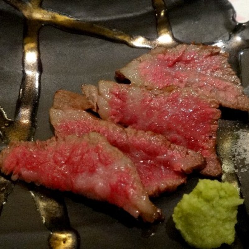 和牛A5ステーキ(蕎麦の実)