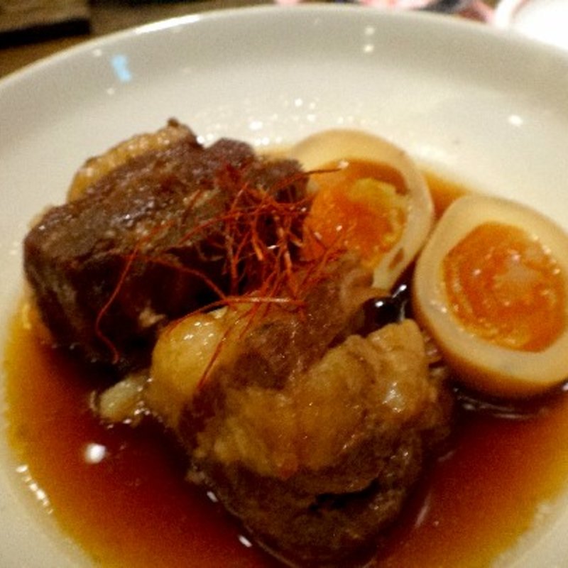 豚の角煮(蕎麦の実)