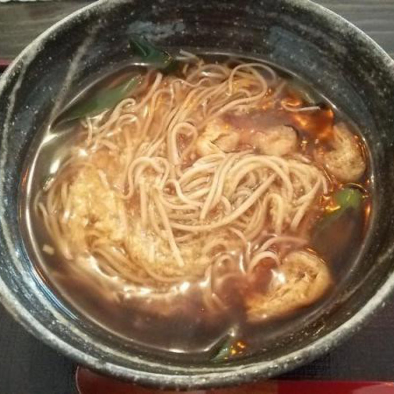 生姜あんかけそば(蕎麦切り素朗)