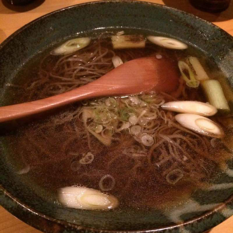 鴨なんそば 大盛(蕎麦切り 大城)