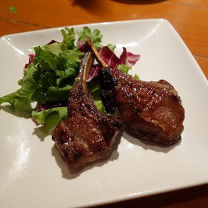 ラムチョップ(蕎麦居酒屋　高田屋　川崎)