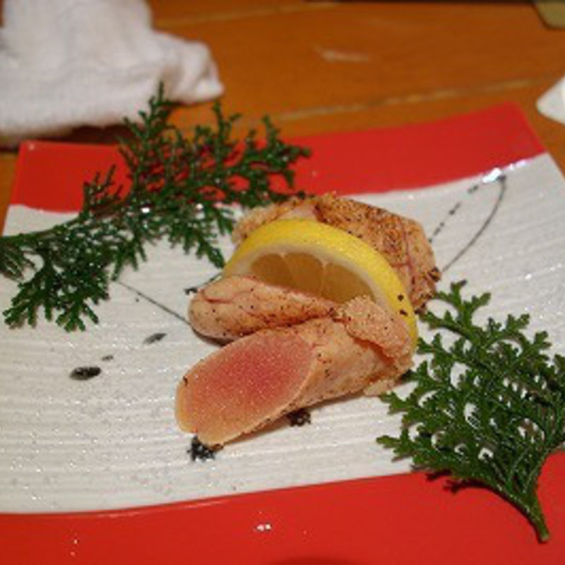 焼たらこ(蕎麦居酒屋　高田屋　川崎)